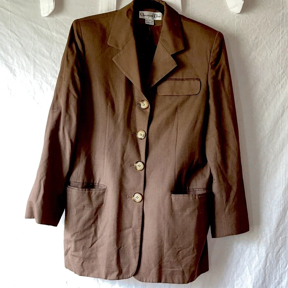 CHRISTIAN DIOR vintage blazer